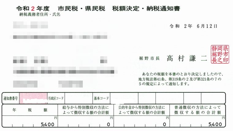 住民税