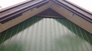 鳥よけシート設置北側